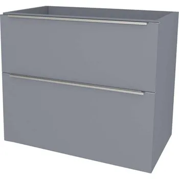 Kotel Mereo - CN592SMSO1 - Mailo, koupelnová skříňka 101 cm, chrom madlo, Multidecor, Monumentální šedá