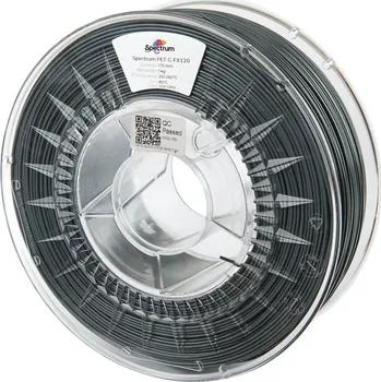 Filament Spectrum 80476 3D filament, PET-G FX120, 1,75mm, 1000g, IRON GREY