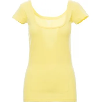 Dámské tričko Payper Dámské vyštíhlené tričko, FLORIDA Barva: SVĚTLÁ LIMETKA, Velikost: M