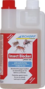 Schopf Hygiene Insect Blocker Pour-On roztok k odpuzování much 1 l
