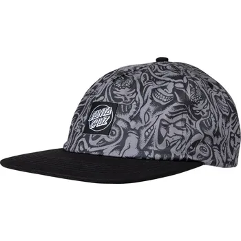 Oblečení a móda santa cruz Pánská kšiltovka opus dot label cap grey knox faces