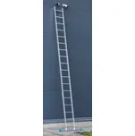 ALVE Hliníkový jednodílný žebřík ALVE EUROSTYL, 1x18 příček, délka 5,12 m