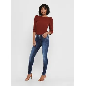 ONLY Jeansy Shape 15159137 Tmavomodrá Skinny Fit 29_32