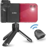 Bezdrátový stativ pro chytré telefony SBS / plast / černá