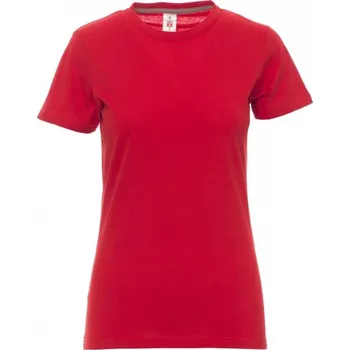 Dámské tričko Payper Dámské tričko SUNSET LADY Barva: červená, Velikost: XL