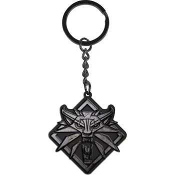 Klíčenka The Witcher - White wolf