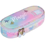 Penál oválný St.RIGHT - Magic Unicorn, PC-01, rozměry 23 x 9,5 x 6 cm