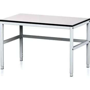 Dílenský stůl Alfa 3 Nastavitelný dílenský stůl MECHANIC II, 1200x700x745-985 mm, nastavitelné podnoží