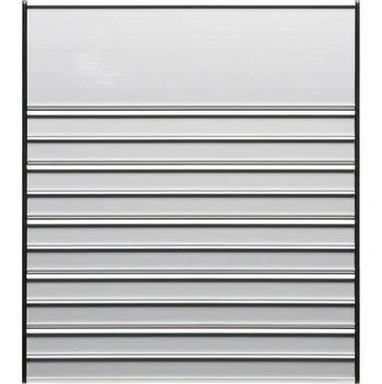 Domovní cedule Dveřní tabulky pro papírové jmenovky, 187 x 218 mm, 1+10 řádků