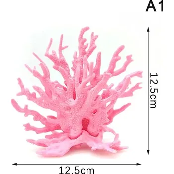 Dekorace do akvária Akvarijní dekorace mořské krajiny | Umělá akvarijní rostlinka - A1