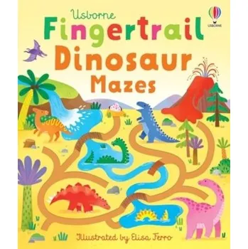 Příroda Fingertrail Dinosaur Mazes - Felicity Brooks