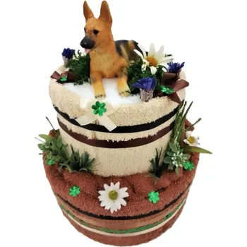 Veratex Textilní dort dvoupatrový pejsek