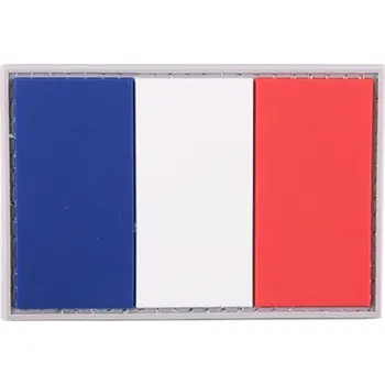 Nášivka 3D nášivka vlajka - Francie, GFC