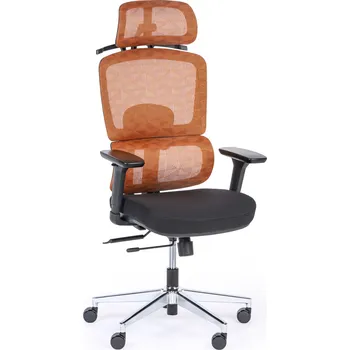 Nábytek B2B Partner Kancelářská židle JERRY, oranžová