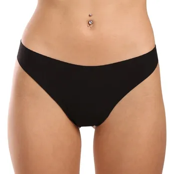 Kalhotky Dámská tanga Lovelygirl černé (6087-black) L Možnost vrácení zboží ZDARMA do 120 dnů!