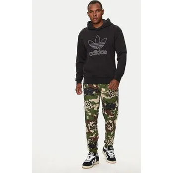 Dámská mikina adidas Mikina adicolor Outline Trefoil IU2373 Černá Loose Fit S