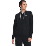 Mikina Under Armour Rival Terry Fz Hoodie Black XS