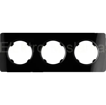 Rám na obraz OVA1003GB 3 rámeček sklo černá OVAL DPM