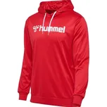 Pánská mikina Hummel LOGO HOODIE 2XL Červená, Bílá