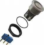 SCHURTER Přepínač: odolný vandalům Polohy:2 SPDT 3A/250VAC IP67 Ø19mm