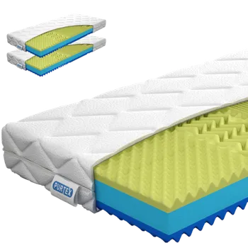 Matrace Purtex MARGITA VISCO set 1+1, Snow, 100g, 195 x 80 cm
