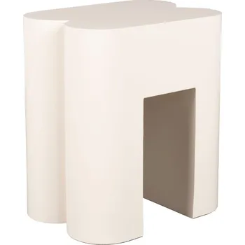 Stolička Béžová kovová stolička ZUIVER SHAPE 40 cm