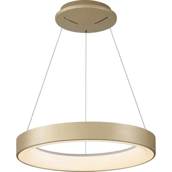 Mantra 8627 Niseko II, závěsné kruhové svítidlo LED 30W, 2700-5000K, dálk. ovládání, zlatá, průměr 38cm