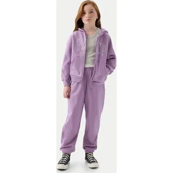 Gap Teplákové kalhoty 870901-07 Fialová Relaxed Fit 12Y