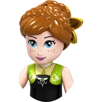 Dřevěná hračka Filmové postavičky a stavební bloky pro děti - F006