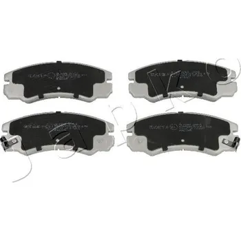 Brzdová destička Sada brzdových destiček, kotoučová brzda JAPKO 50999