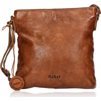 Kabelka Robel dámská kožená kabelka - koňaková