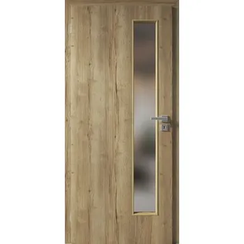 Interiérové dveře Interiérové dveře ZENIT 22 60L S3D dub halifax prosklené