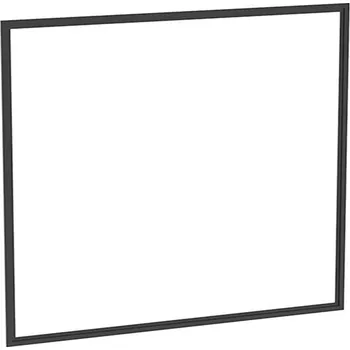 Geberit one krycí rám pro zrcadlovou skříňku 120 cm, hliník/černá mat (505.845.00.3)
