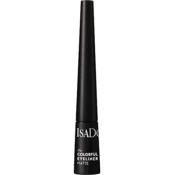 Oční linky Isadora Oci Eyeliner-KajalBarevné oční linky Matte 10 Black 2,3 ml ()