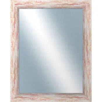 Zrcadlo Zrcadlo DANTIK nástěnné obdélníkové, dřevěný rám, 400 x 500 mm