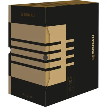 Archivační box Archivační krabice DONAU - A4, 200mm, hnědá
