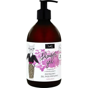 Sprchový gel LaQ sprchový gel magnólie a růžový pepř, 500 ml