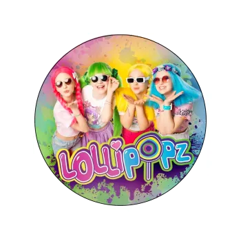 Jedlá dekorace na dort LOLLIPOPZ pusa, VARIANTA Jedlý papír 1750