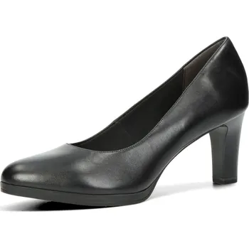 Dámské lodičky Tamaris dámské kožené lodičky - černé