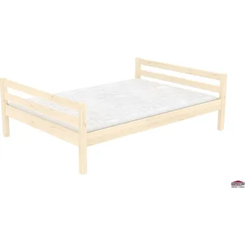 Postel Domestav dvoulůžko Domino 120 smrk, dětská postel z masivu