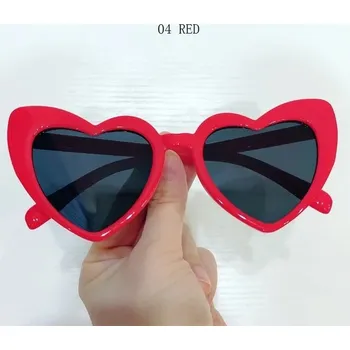 Luxusní dámské sluneční brýle růžové UV400 - 04 ČERVENÁ