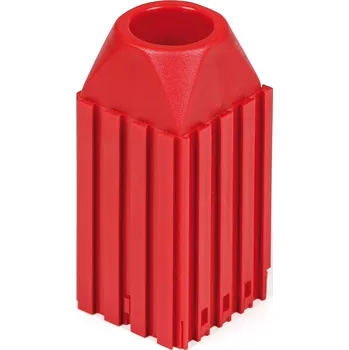 Plastový box pro nástroj s kuželovou stopkou MORSE M3, modul 4x4, 1 dutina, červená