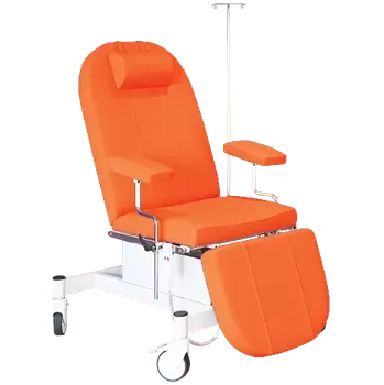 Křeslo OZC - 25, odběrové křeslo, třímotorové, oranžová