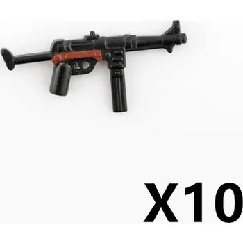 ostatní stavebnice Stavebnice vojenské kostky pro děti - dárek | lego styl komponenty - MP40-10KS