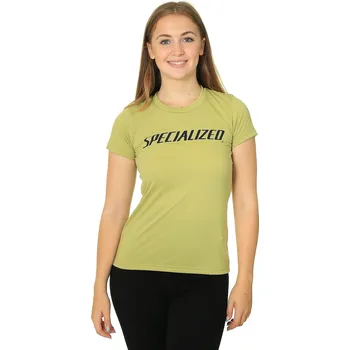 tričko Specialized Wordmark - Olive Green M