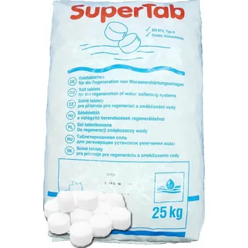 Tabletová sůl regenerační pro úpravny vody Supertab 1000 Kg
