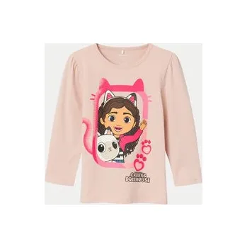 Dámská halenka NAME IT Halenka 13225894 Růžová Regular Fit 80