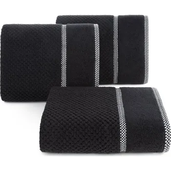 Ručník FROTÉ RUČNÍK CALEB 50X90 CM ČERNÁ