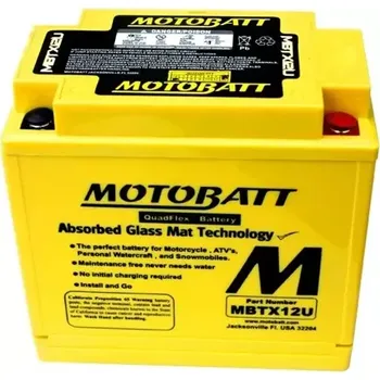 Motobaterie Motobaterie Motobatt MBTX12U 14 Ah