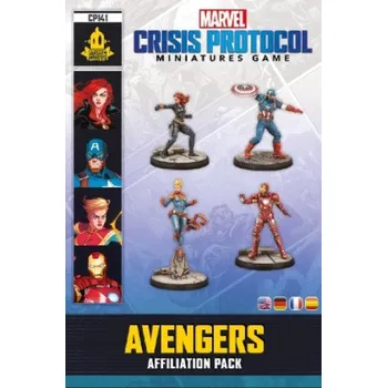 Desková hra Marvel: Crisis Protocol Avengers Affiliation Pack – Will Shick,Will Pagani (DE)